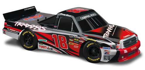 Officially Licensed Toyota Tundra Body and Kyle Busch 18 Graphics