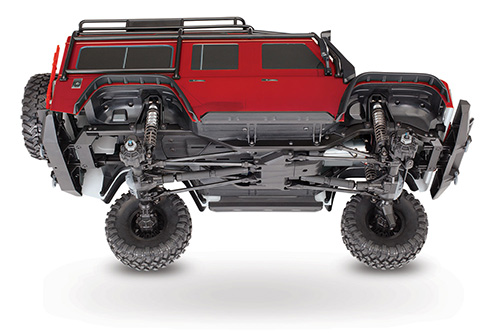 Traxxas TRX-4 1/10 4WD RTR Land Rover Defender Body Scale & Trail Crawler w/ TQi Traxxas Link #82056-4