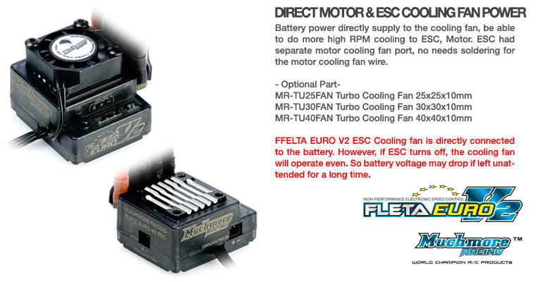 ME-FLEV2 ME-FLEV2 FLETA Euro V2 Brushless ESC Black 상세보기