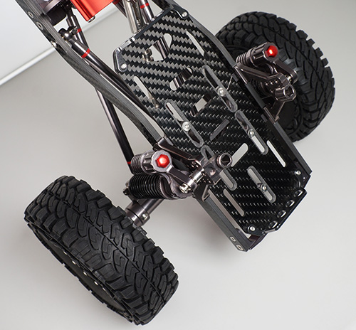 Xtra Speed CNC Machined Aluminum Fully Upgraded SCX10 1/10 Scale Crawler 313mm WB ARTR #XS-CAR-908